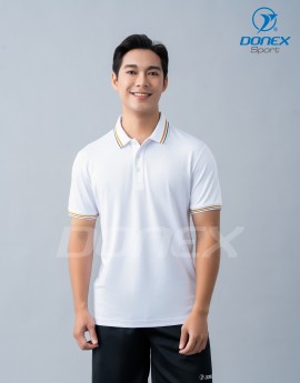 Áo thể thao nam MC-9152 trắng phối xanh rêu